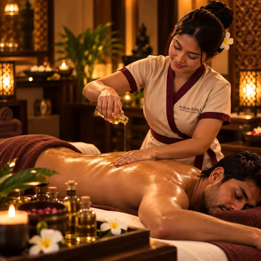Aromatherapy Massage at Aurum Astra spa in Hennur