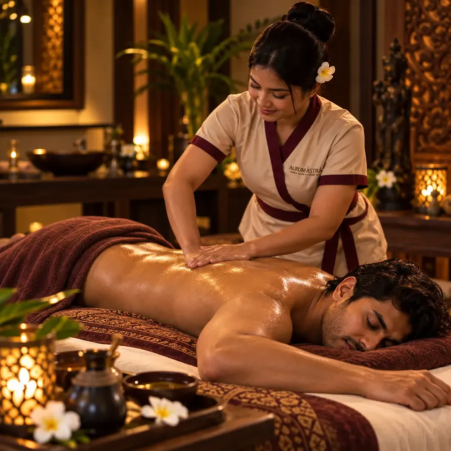 Balinese Massage at Aurum Astra spa in Hennur