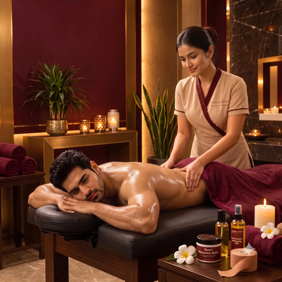 Sports Massage at Aurum Astra spa in Hennur