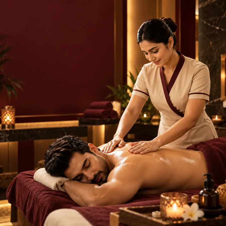 Swedish Massage at Aurum Astra spa in Hennur